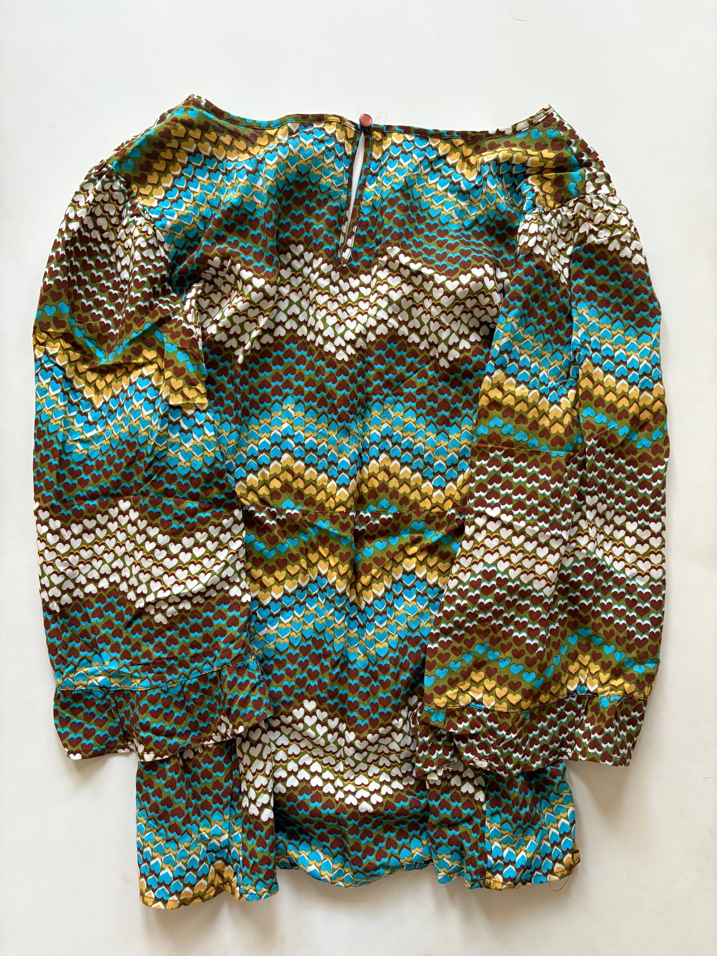 Top Long Sleeve By Cato In Multi-colored, Size: L