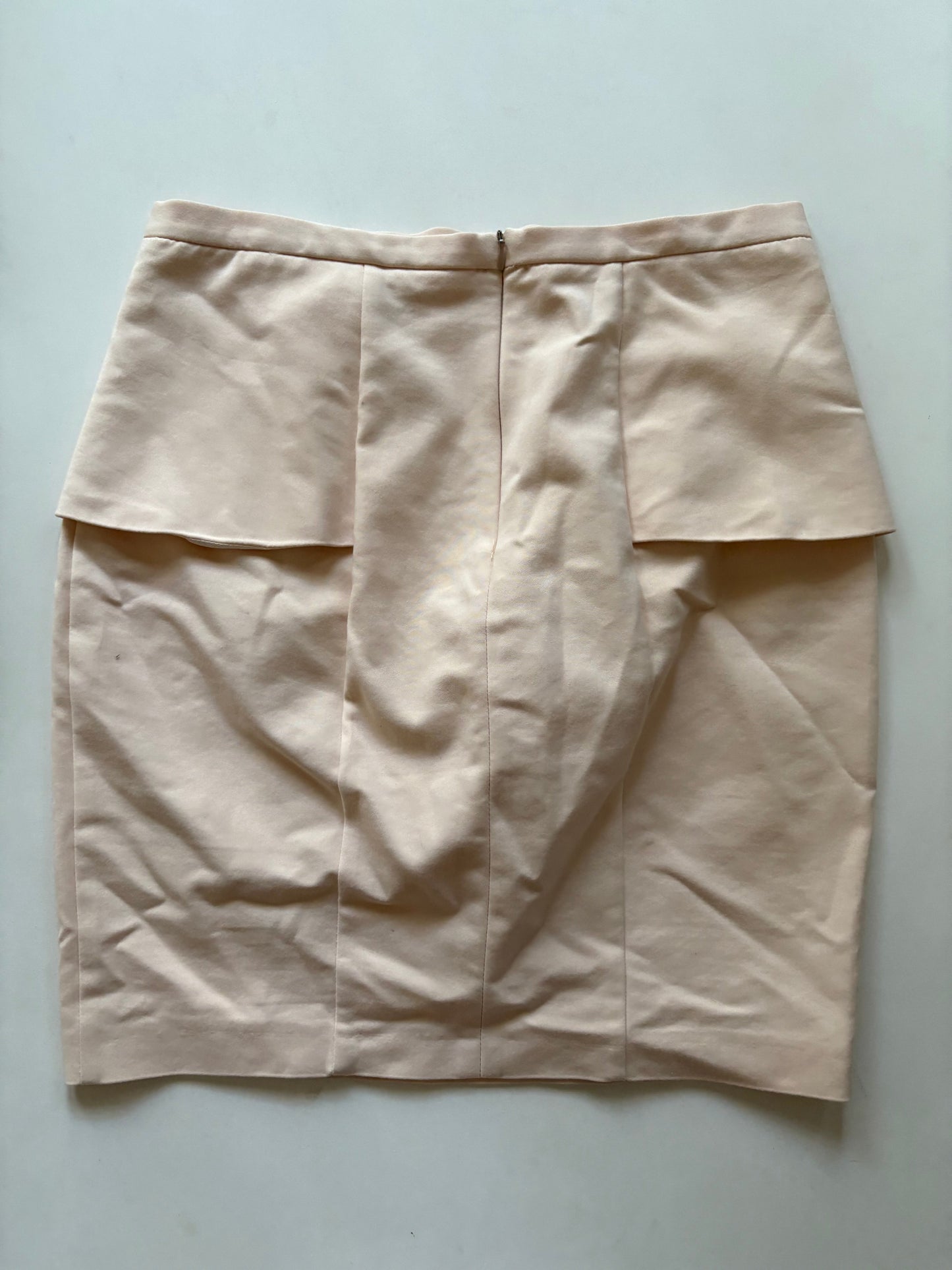 Skirt Midi By Zara Basic In Cream, Size: L