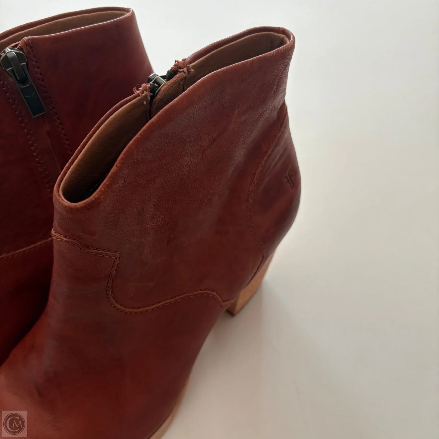 Shoes Heels Block By Frye In Brown, Size: 9