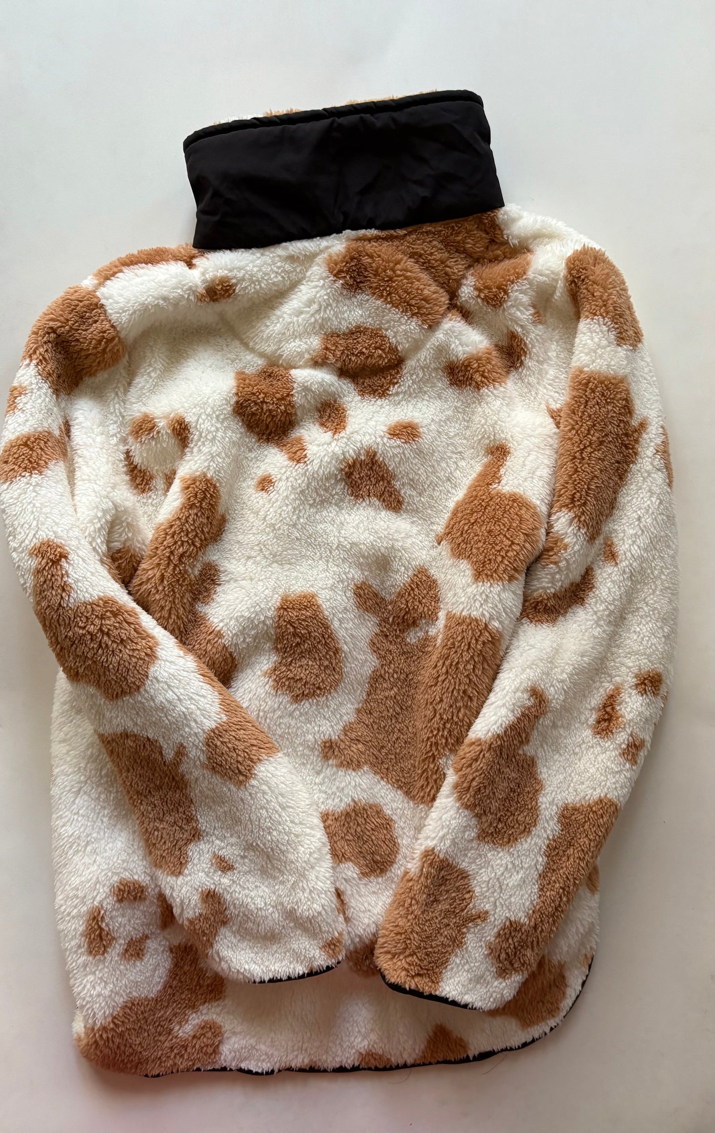 Jacket Fleece By Simply Southern In Animal Print, Size: M