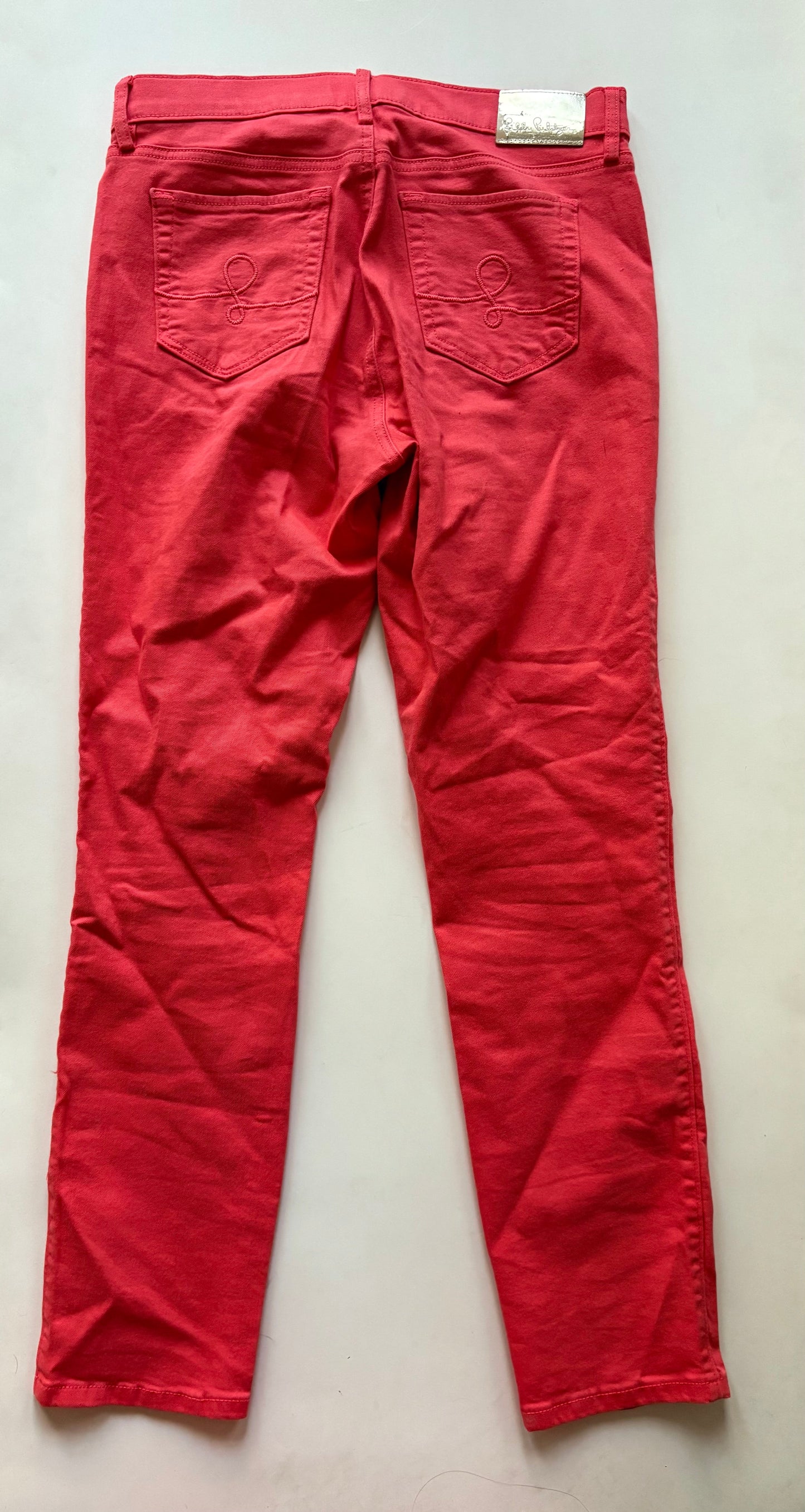 Jeans Straight By Lilly Pulitzer In Orange, Size: 6