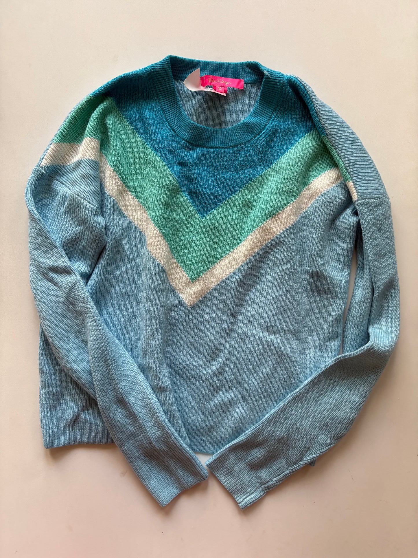 Sweater By Lilly Pulitzer In Striped Pattern, Size: Xs