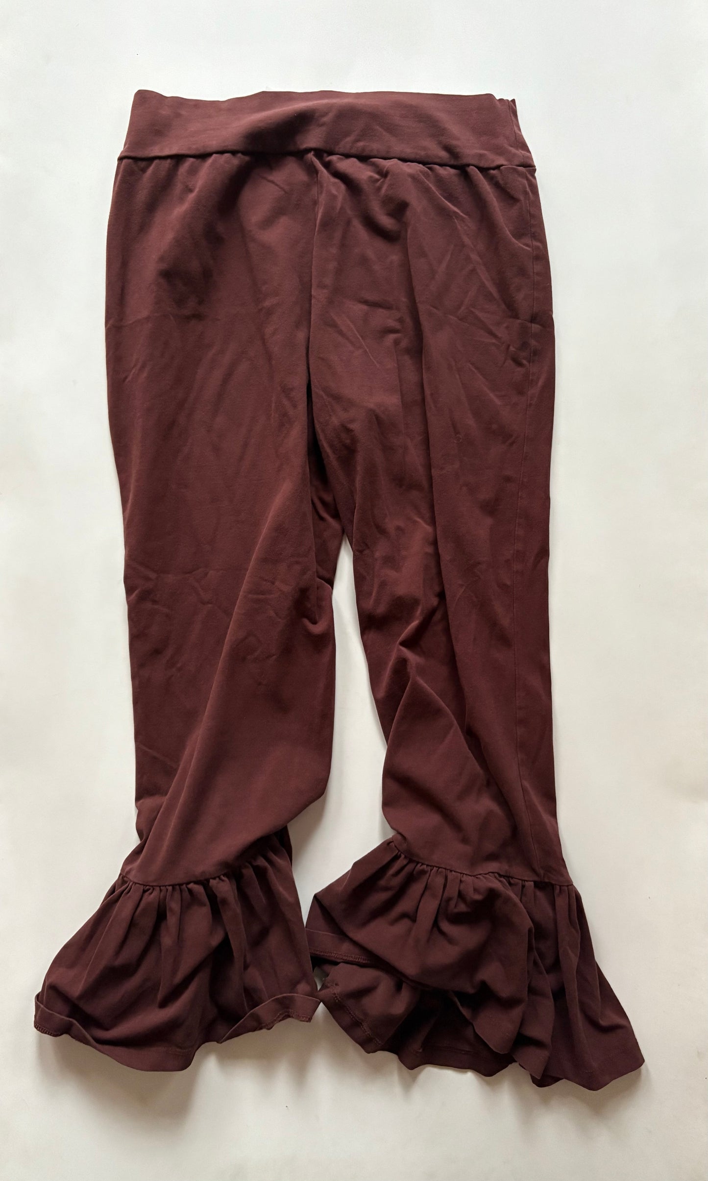 Pants Cropped By Matilda Jane In Brown, Size: M