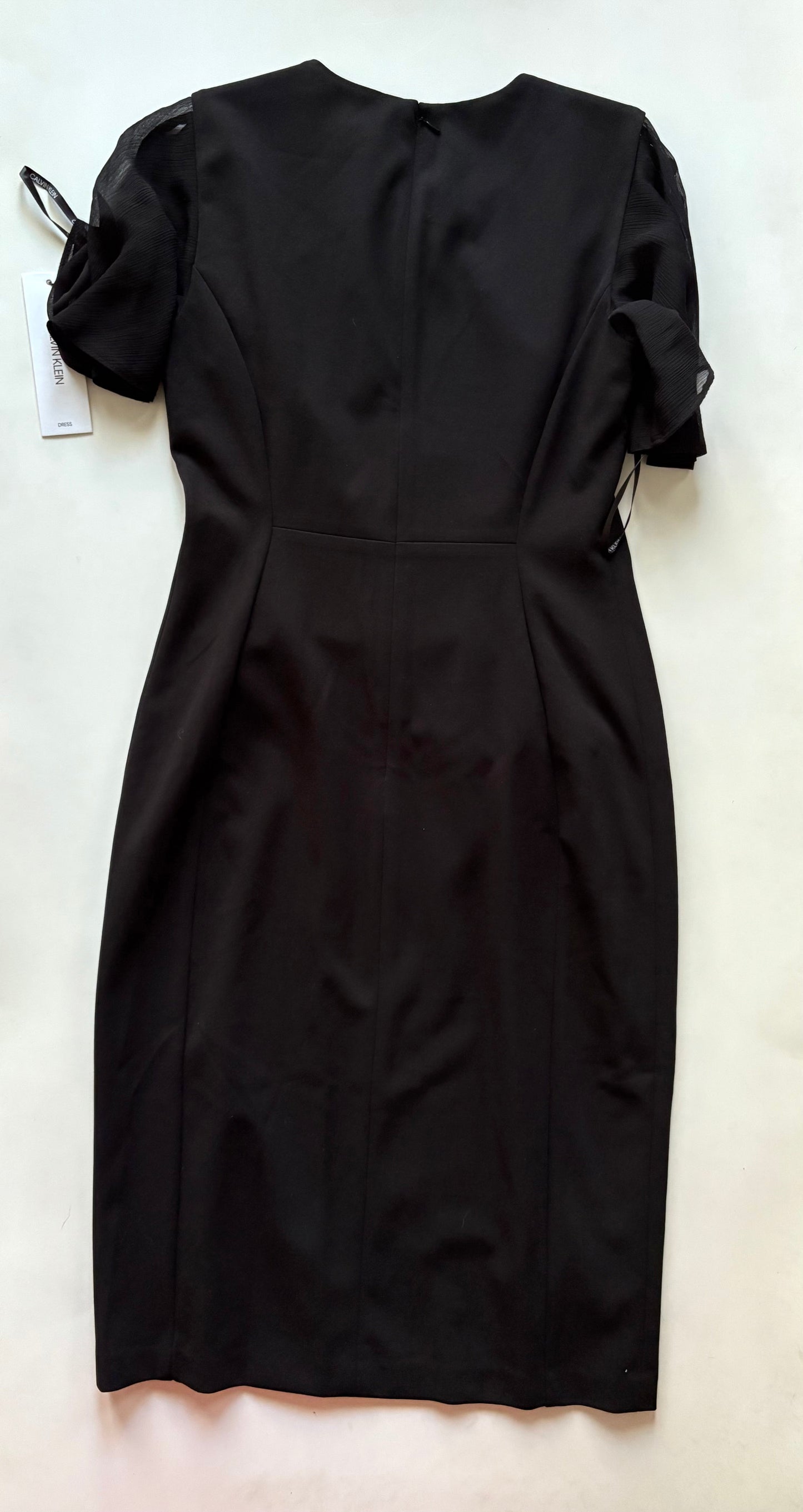 Dress Work By Calvin Klein In Black, Size: 0