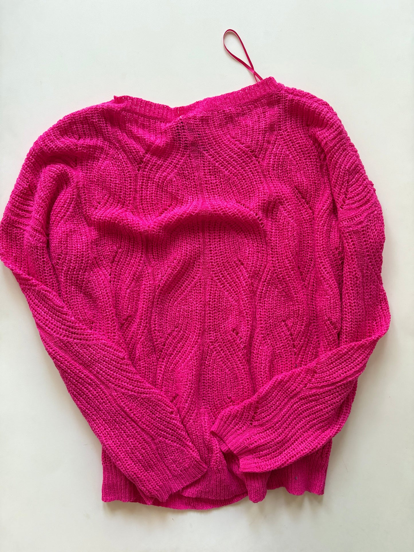 Sweater By Ee Some In Pink, Size: S