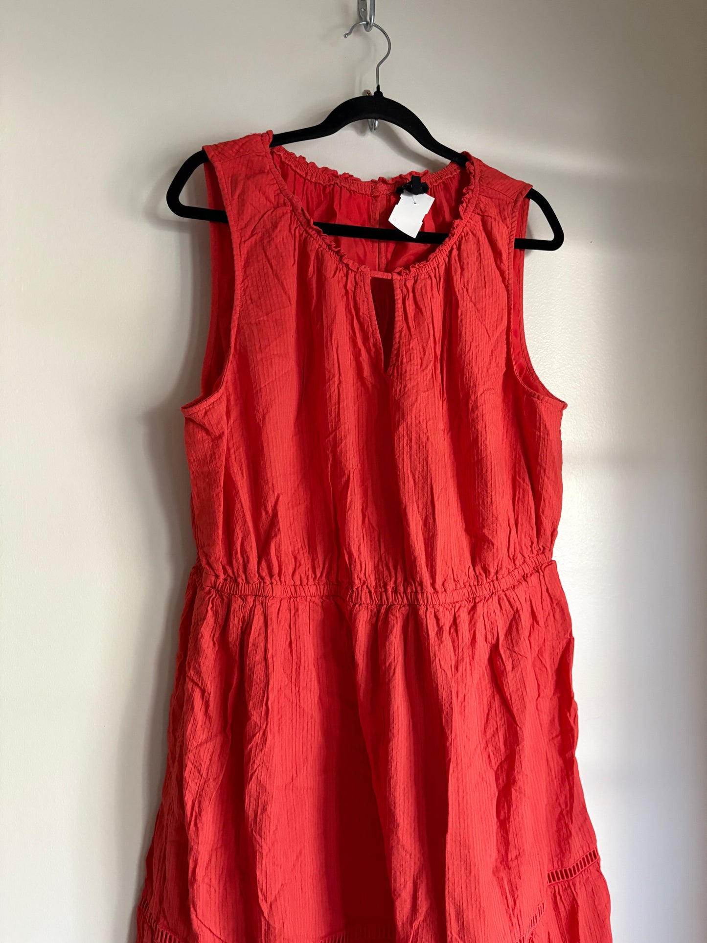 Dress Casual Maxi By Jessica Simpson In Orange, Size: 3x