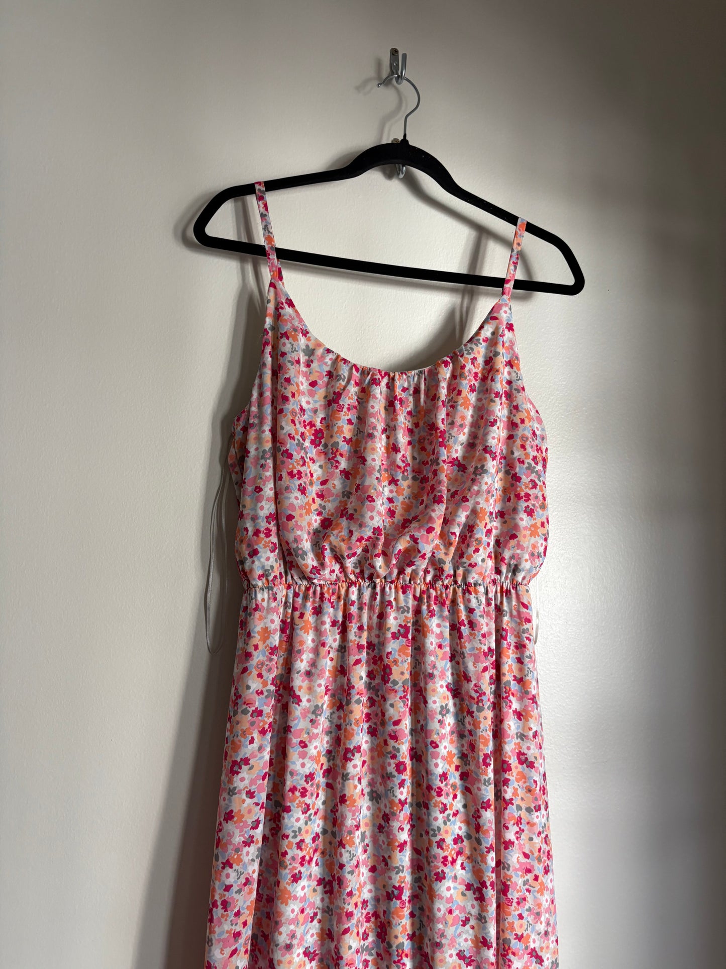 Dress Casual Maxi By Elle In Floral Print, Size: L