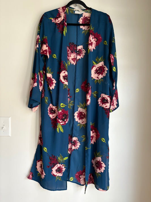 Kimono By Altard State In Floral Print, Size: S
