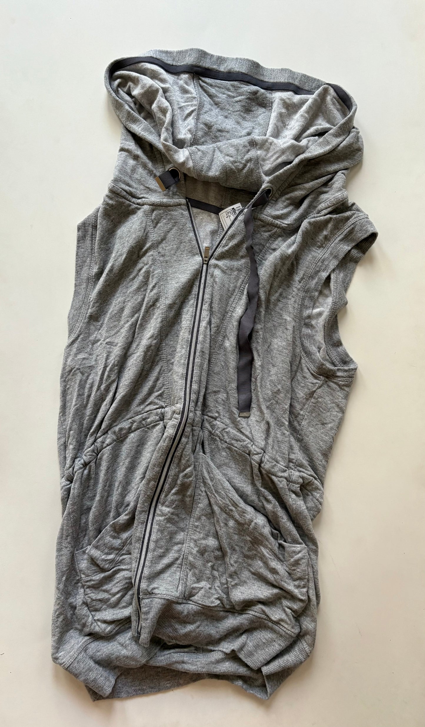 Athletic Jacket By Athleta In Grey, Size: S