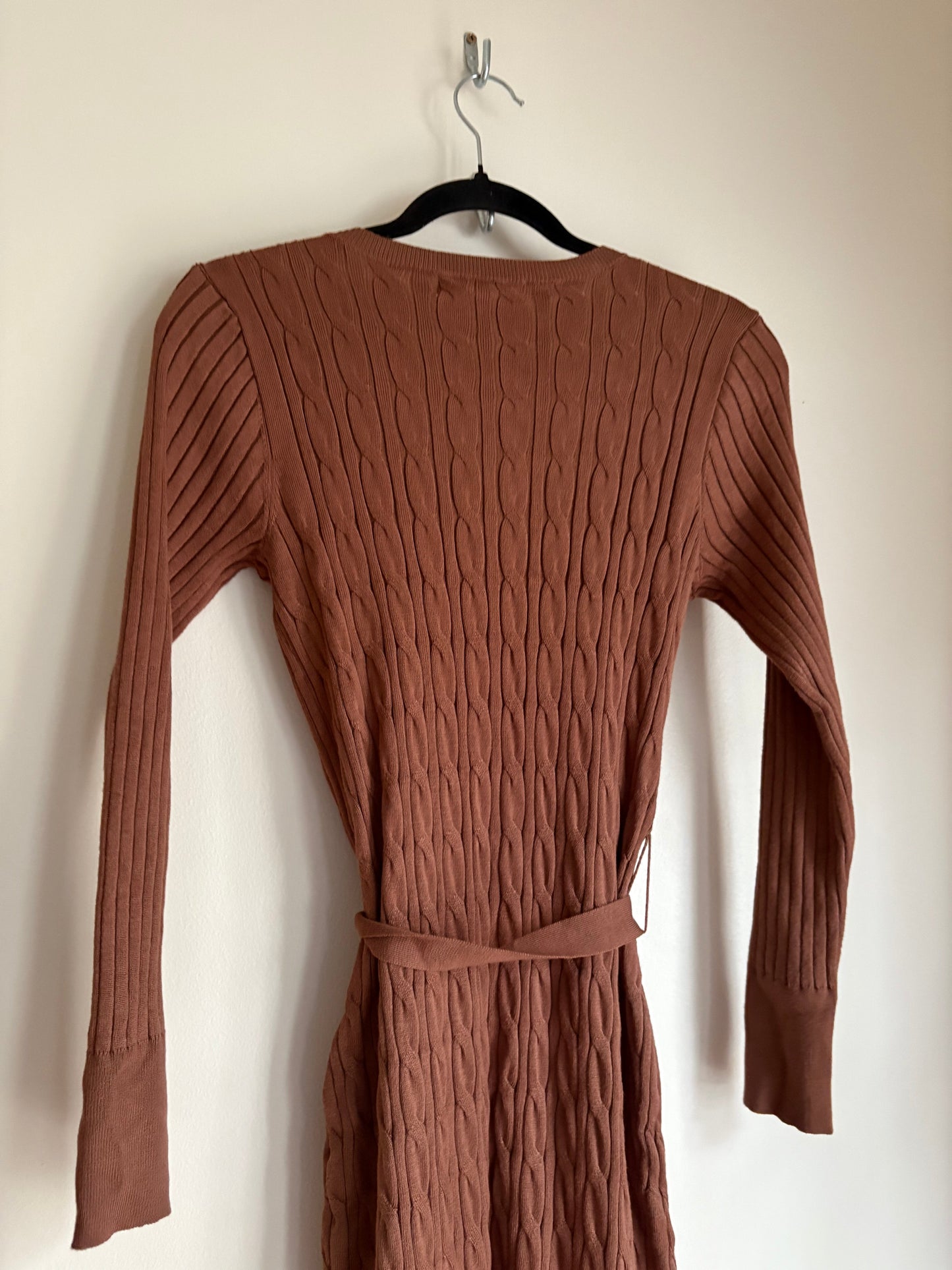 Dress Casual Midi By Lucky Brand In Brown, Size: S