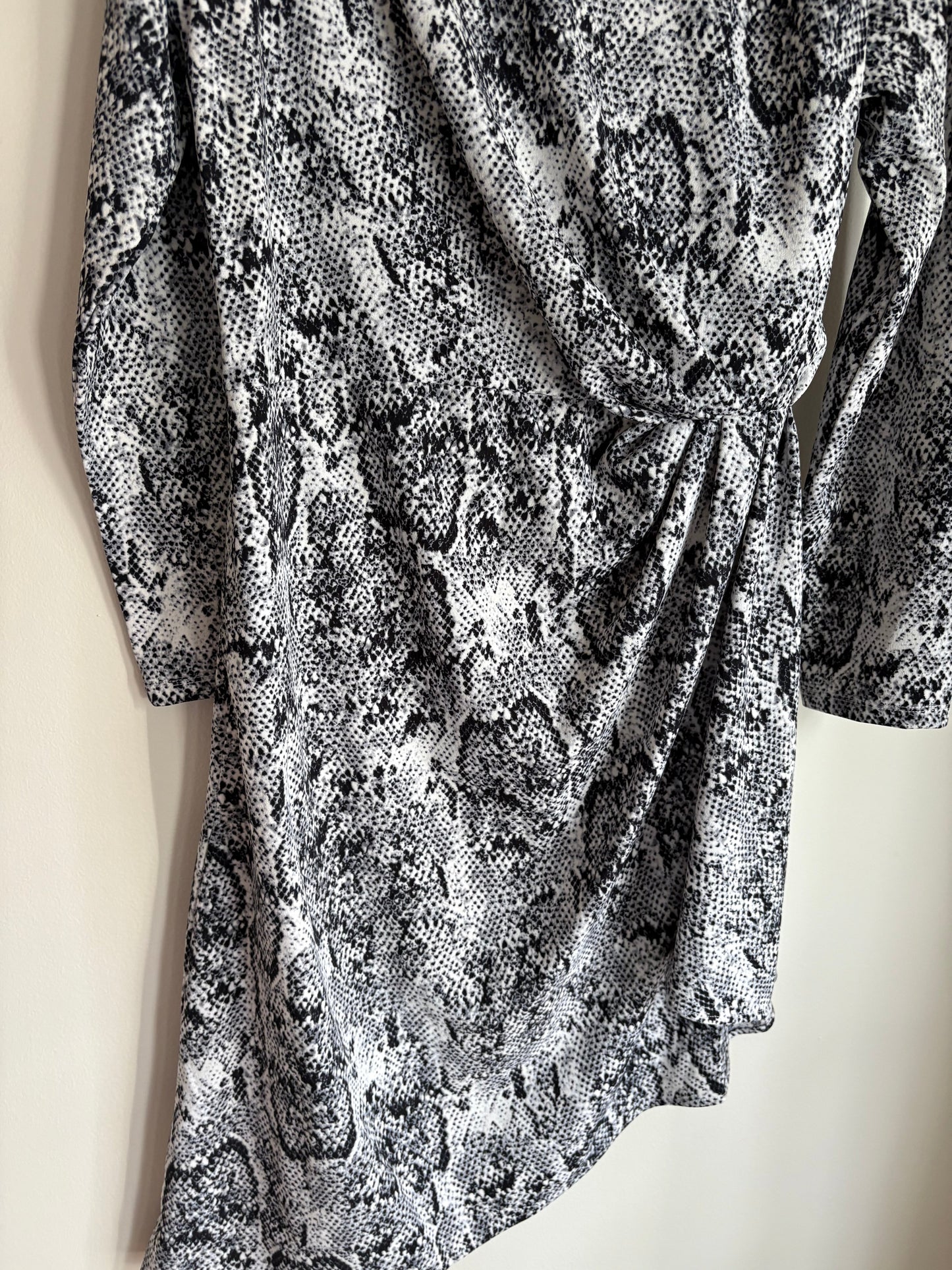 Dress Work By Julia Jordan In Animal Print, Size: L