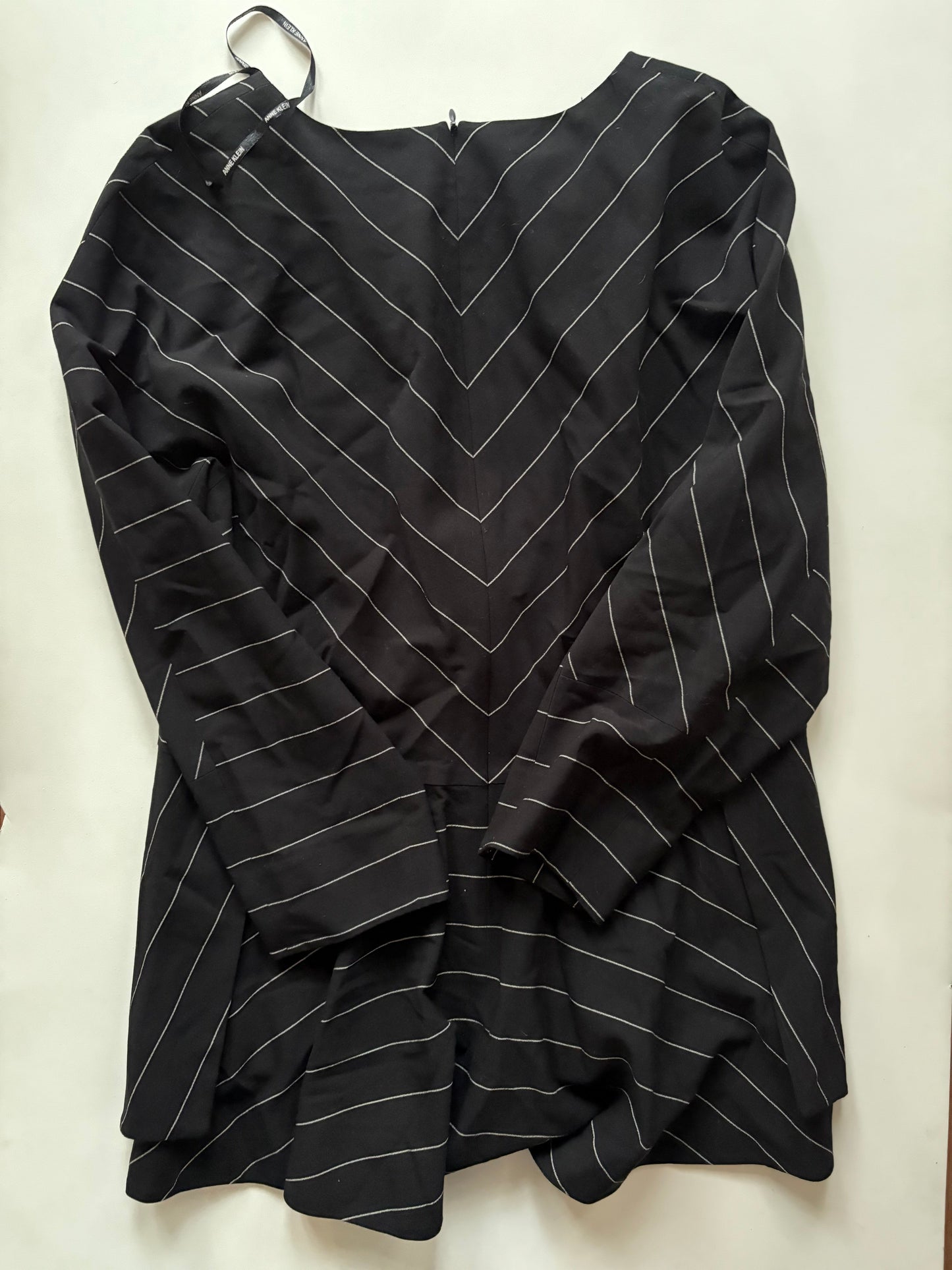 Top Long Sleeve By Anne Klein In Striped Pattern, Size: L