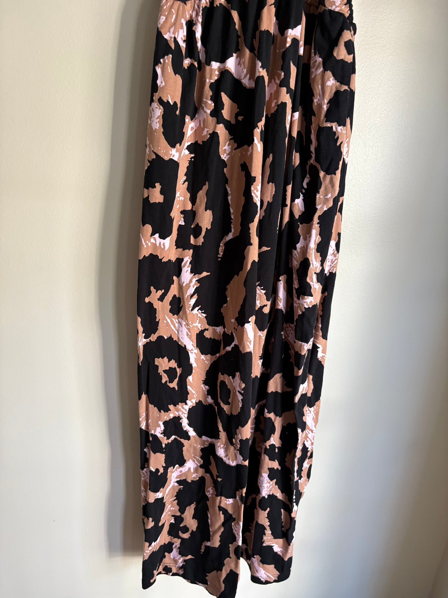 Jumpsuit Designer By Diane Von Furstenberg In Animal Print, Size: M