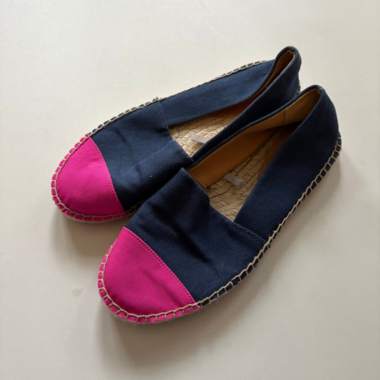 Shoes Flats By J. Crew In Blue & Pink, Size: 7