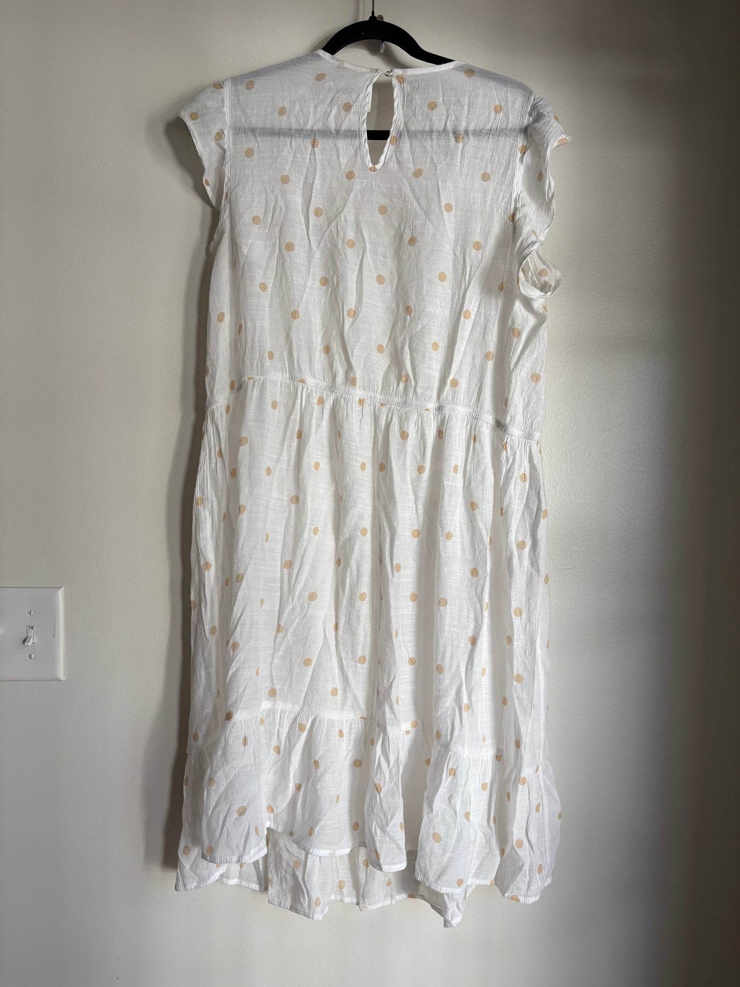 Dress Work By Cato In White, Size: 1x