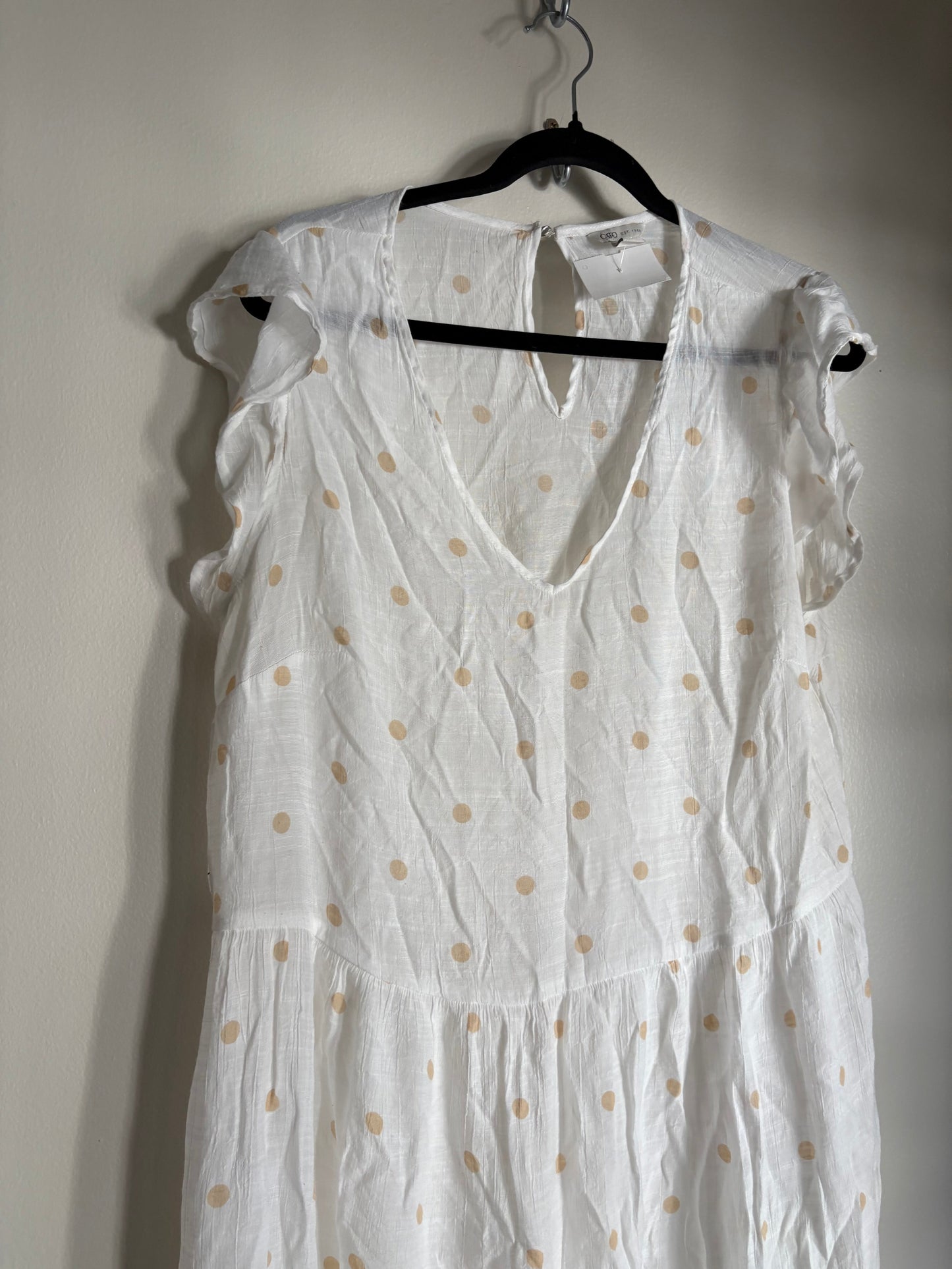 Dress Work By Cato In White, Size: 1x