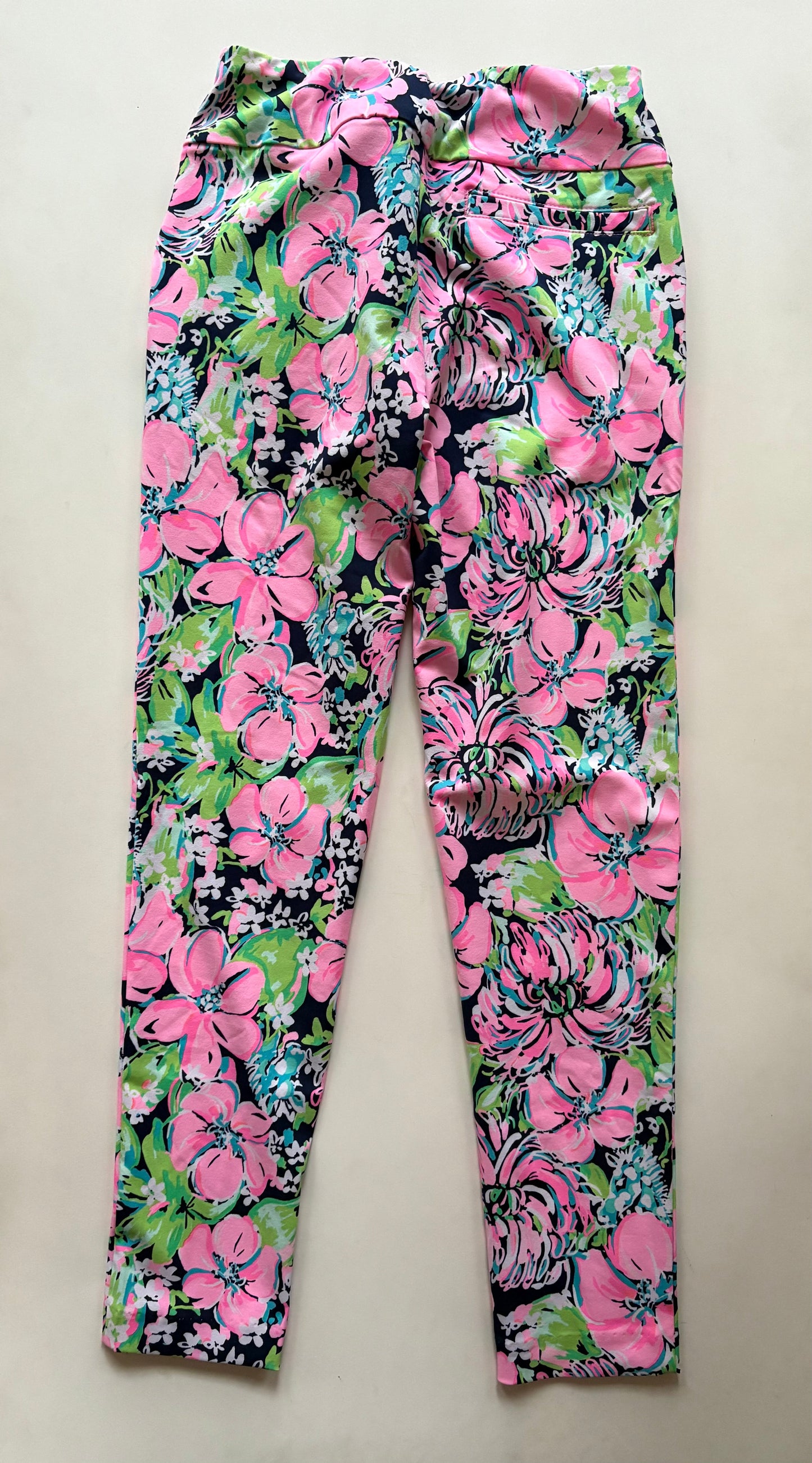 Pants Designer By Lilly Pulitzer In Floral Print, Size: Xs