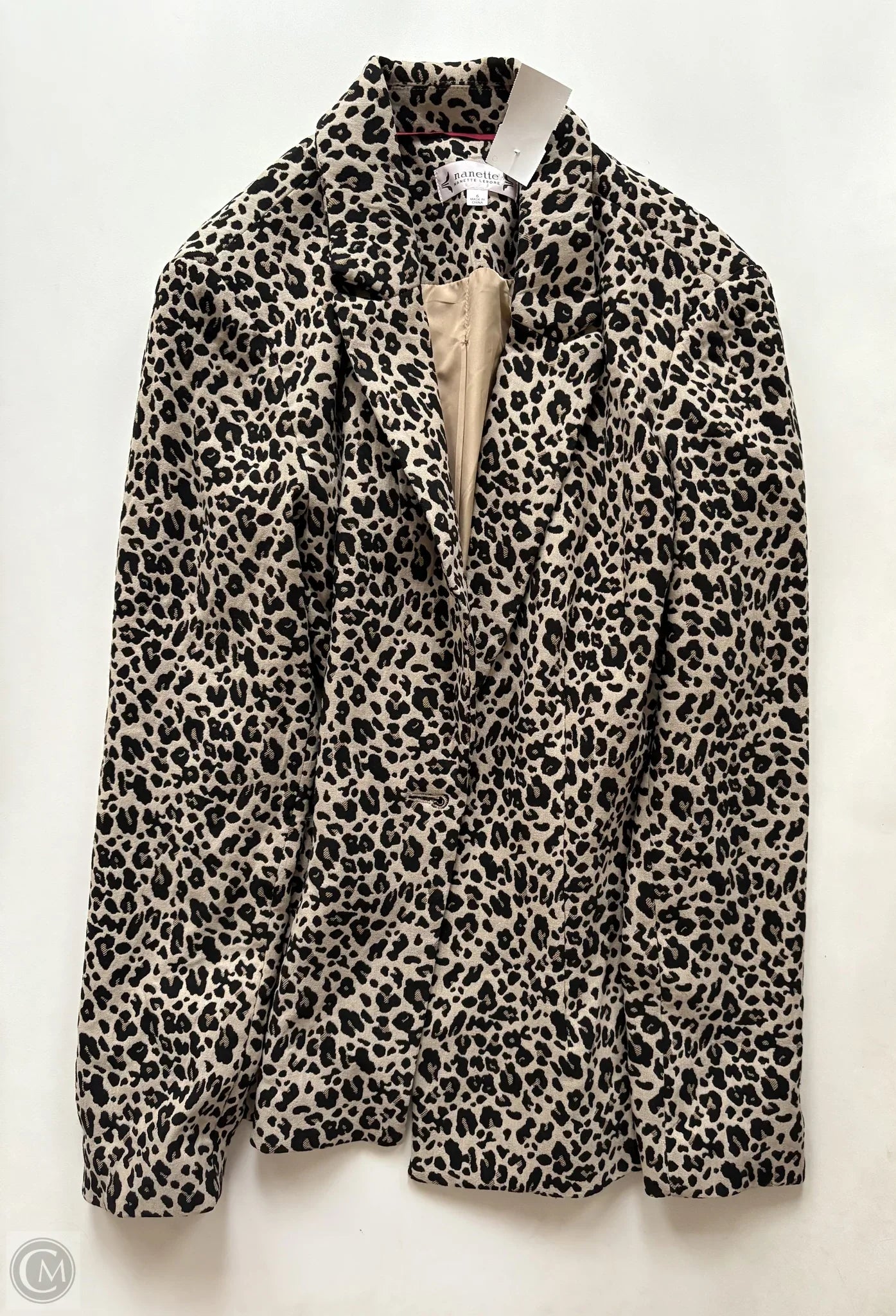 Blazer By Nanette By Nanette Lepore In Animal Print, Size: S