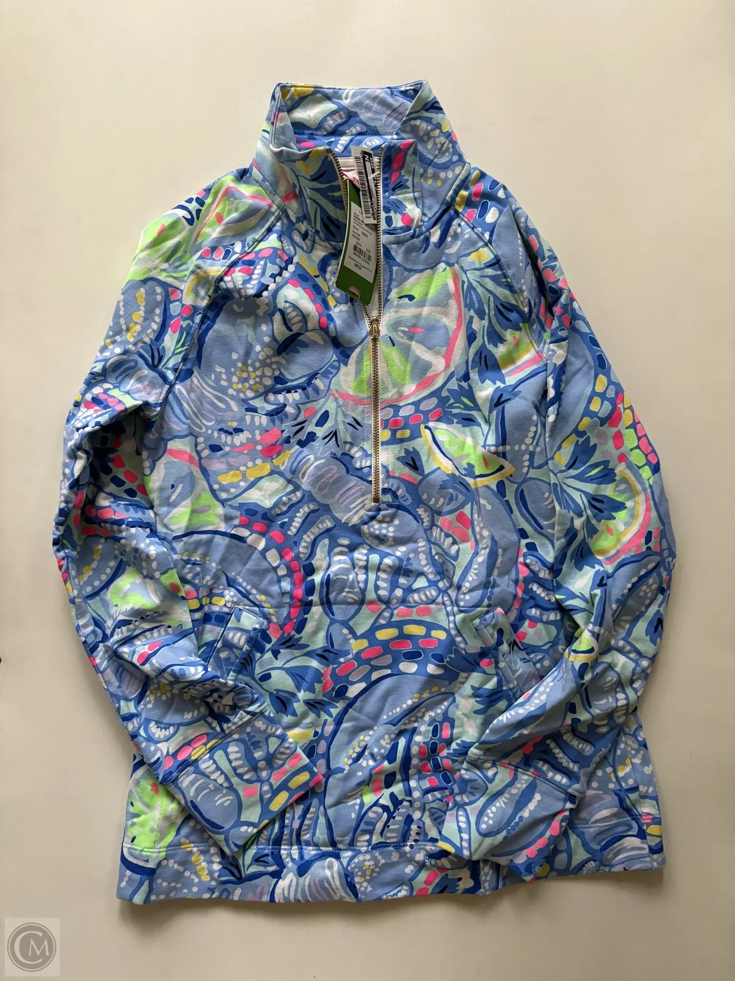 Athletic Jacket By Lilly Pulitzer In Multi-colored, Size: Xxs