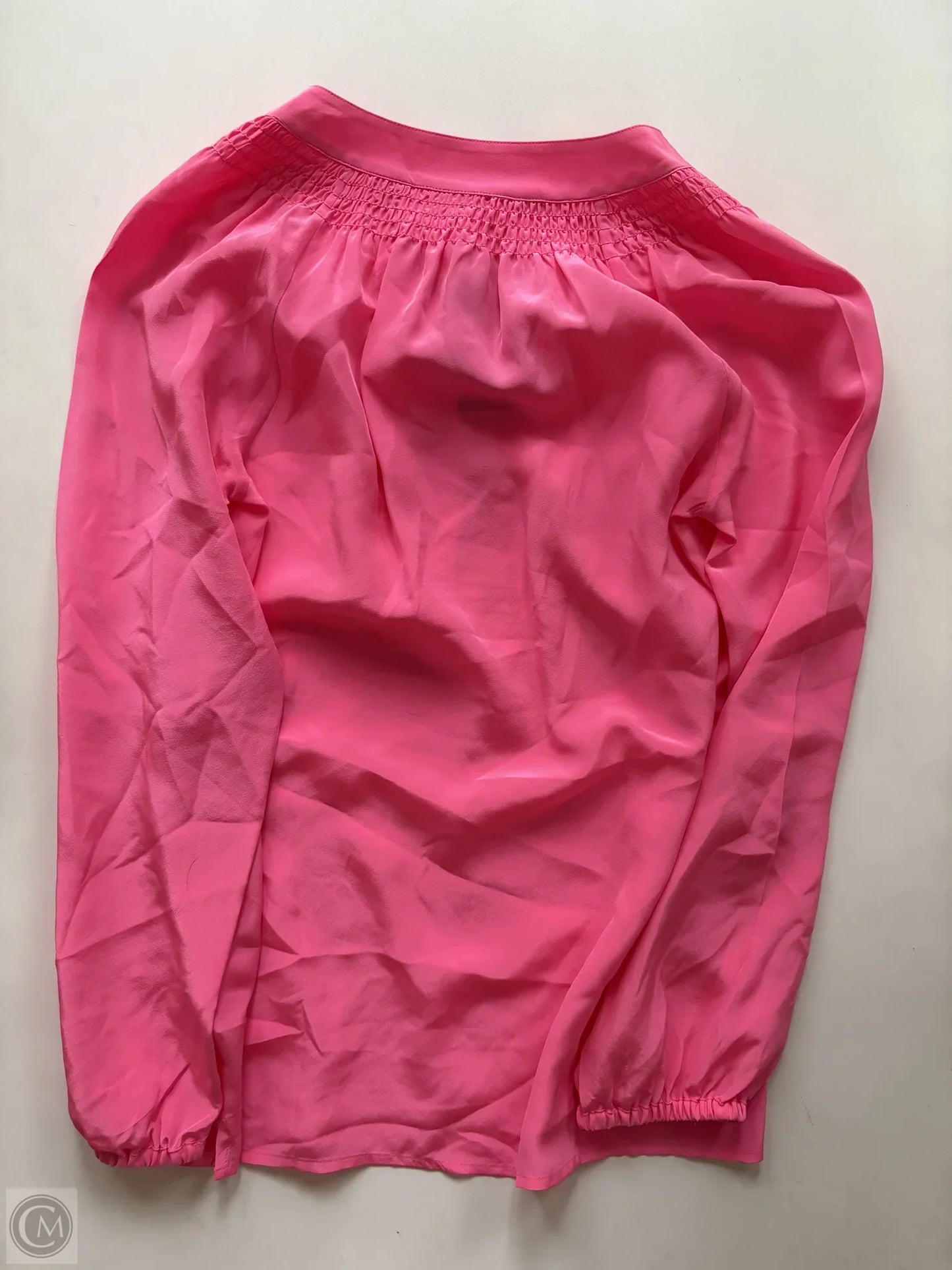 Blouse Long Sleeve By Lilly Pulitzer In Pink, Size: Xs