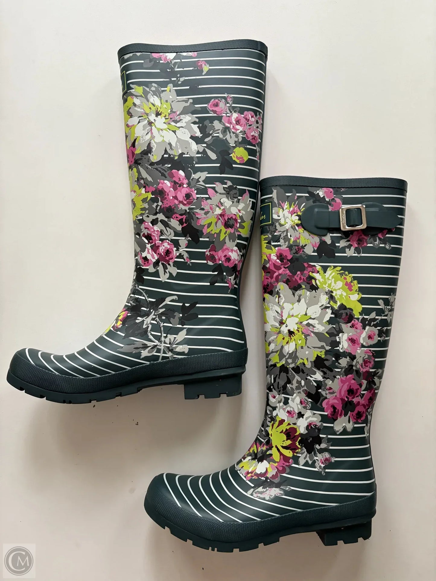 Boots Rain By Joules In Floral Print, Size: 9