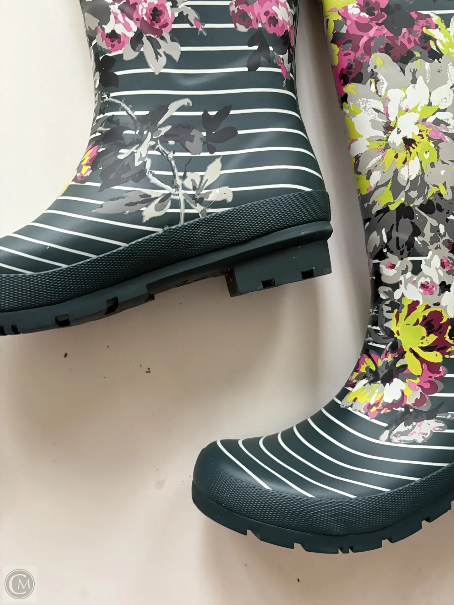 Boots Rain By Joules In Floral Print, Size: 9