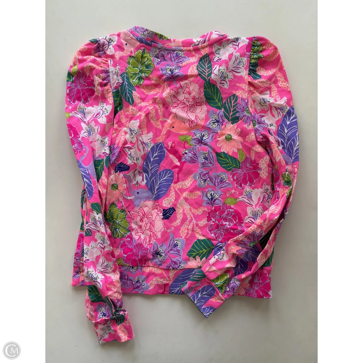 Top Long Sleeve Designer By Lilly Pulitzer In Multi-colored, Size: Xs