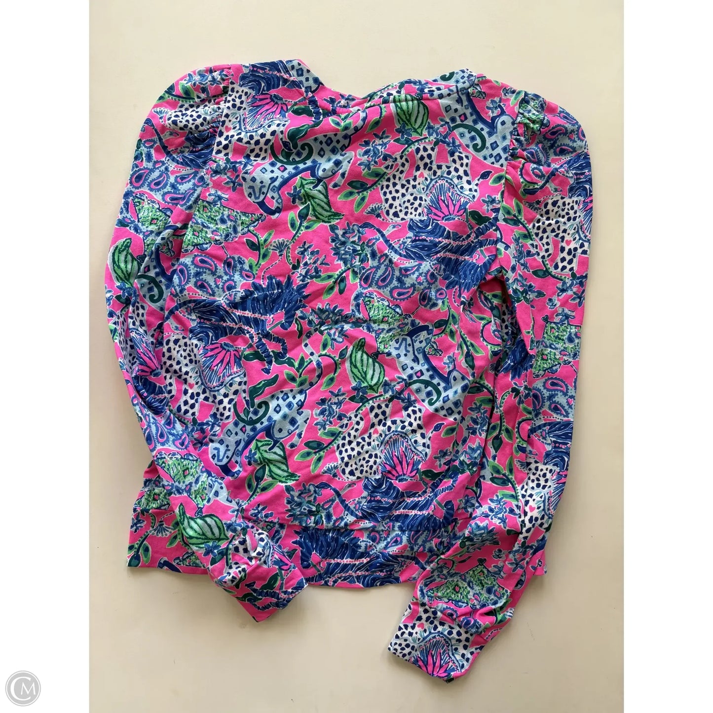 Top Long Sleeve Designer By Lilly Pulitzer In Multi-colored, Size: Xs