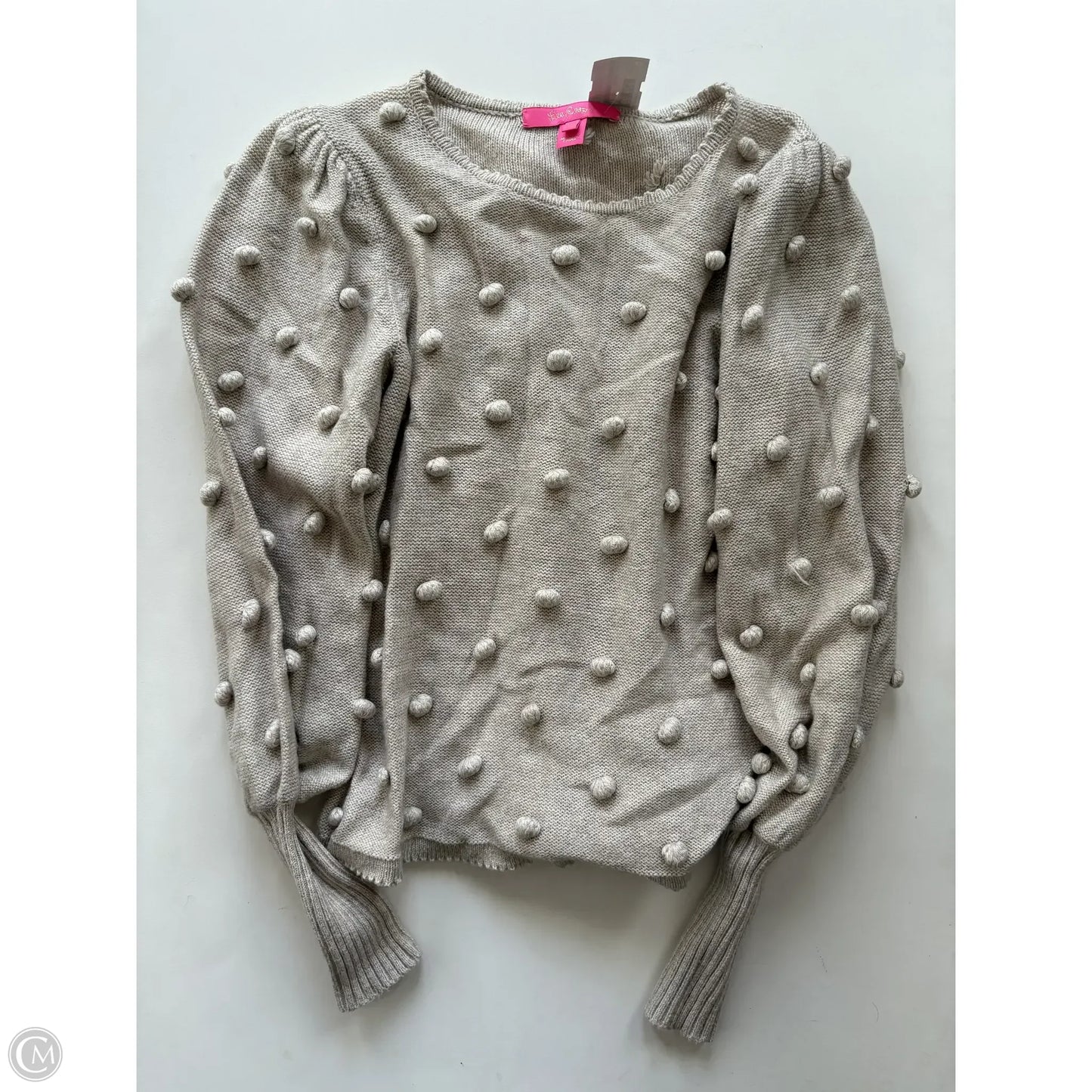 Sweater Designer By Lilly Pulitzer In Beige, Size: Xxs