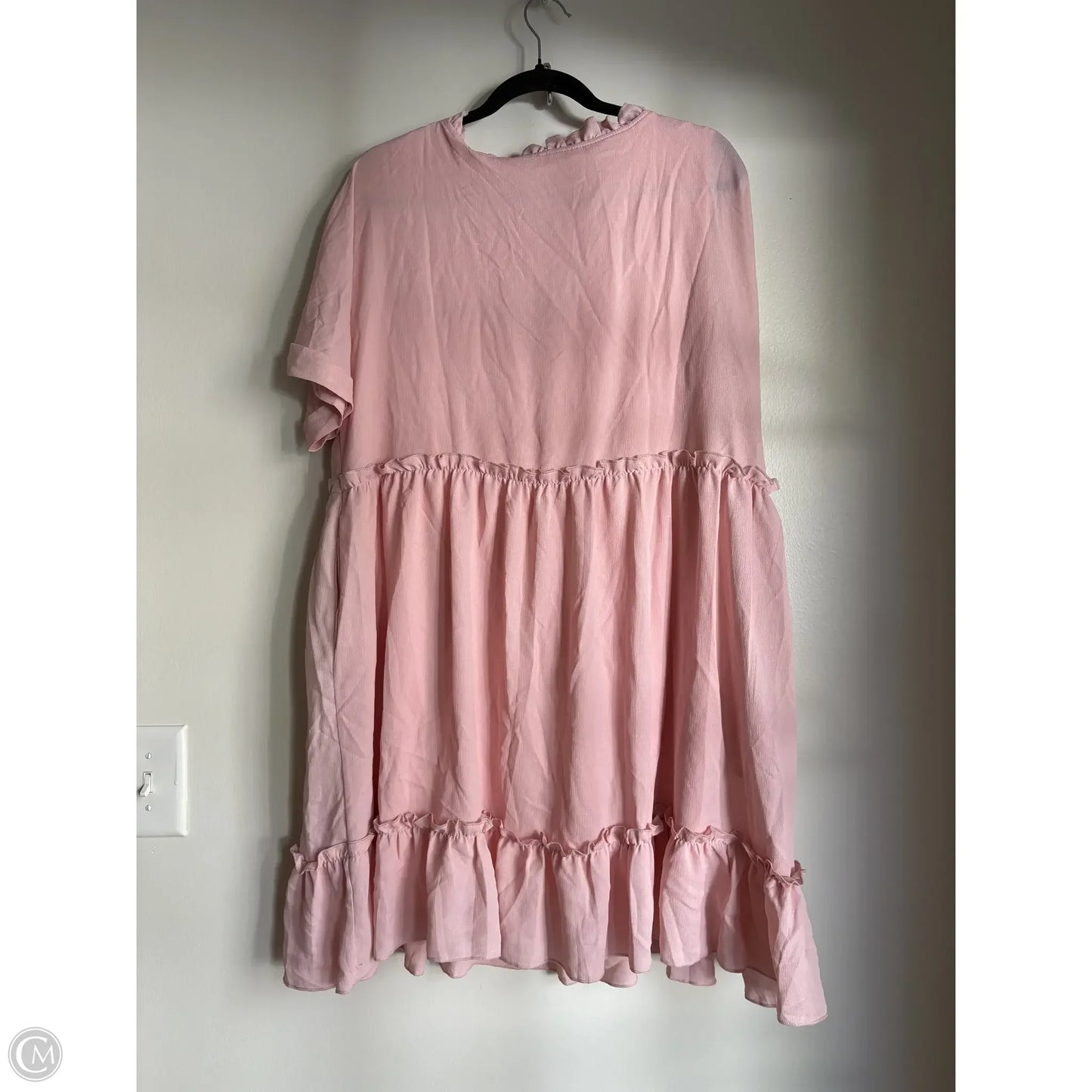 Dress Casual Midi By Tobrief In Pink, Size: Xl