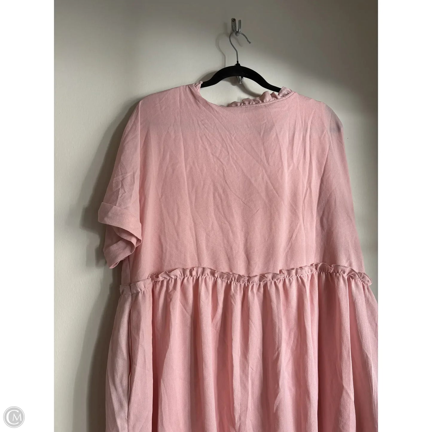 Dress Casual Midi By Tobrief In Pink, Size: Xl