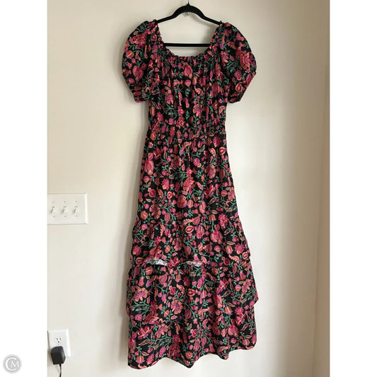 Dress Casual Maxi By Knox Rose In Floral Print, Size: S