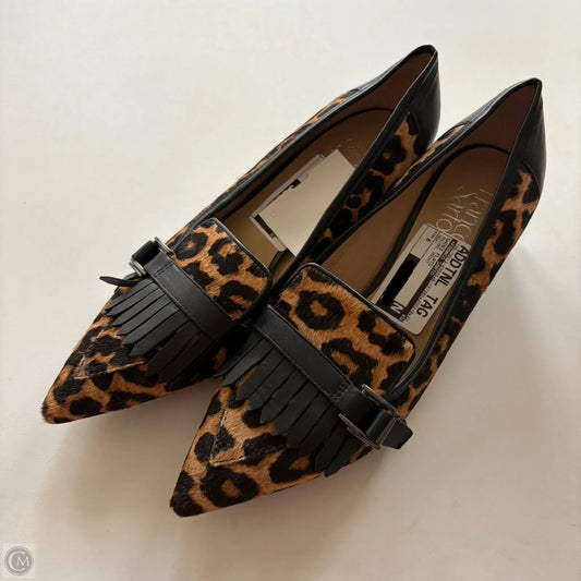 Shoes Flats By Franco Sarto In Animal Print, Size: 8