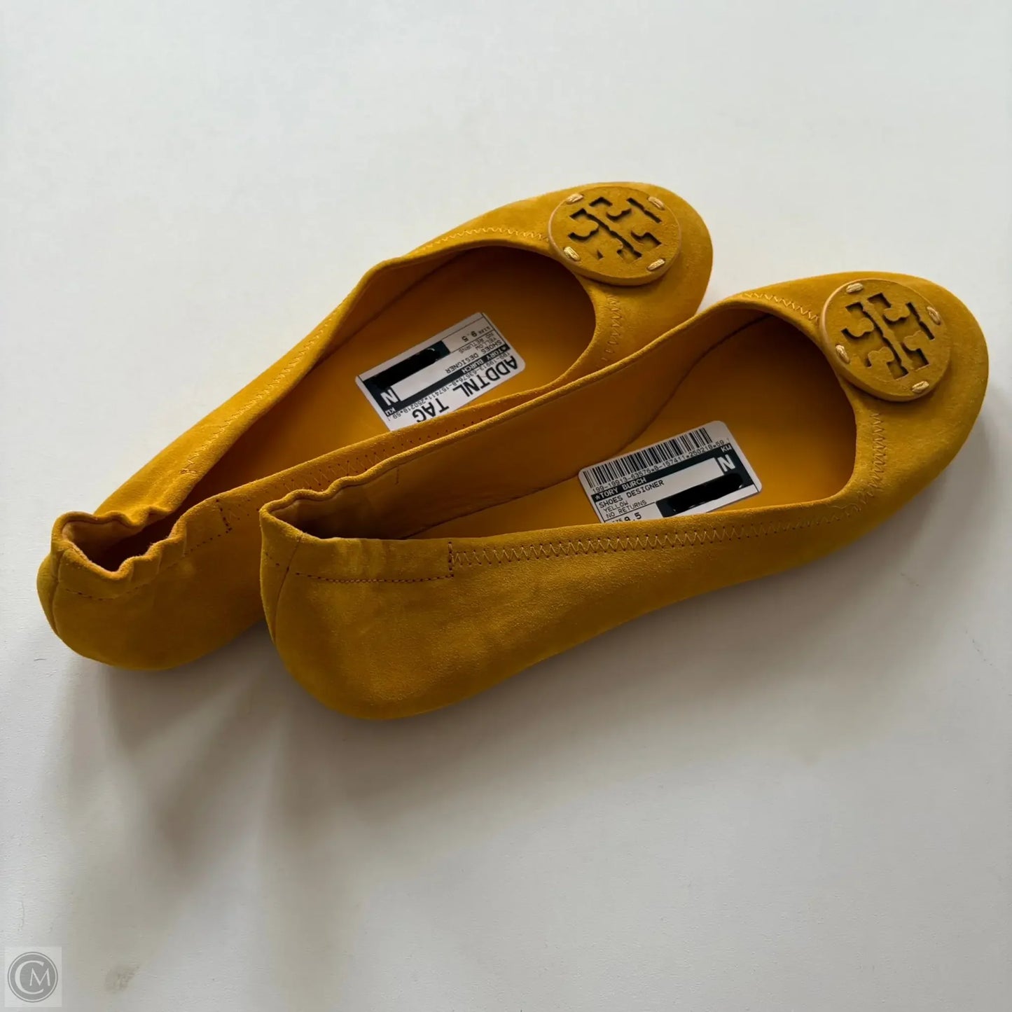 Shoes Designer By Tory Burch In Yellow, Size: 9.5