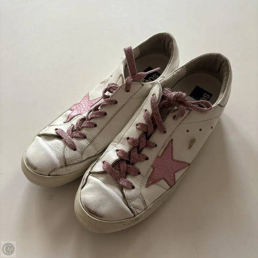 Shoes Luxury Designer By Golden Goose In Pink, Size: 9