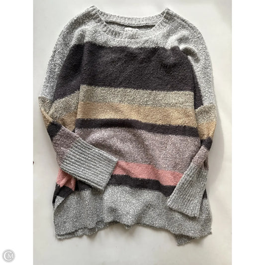 Sweater By Wonderly In Striped Pattern, Size: L