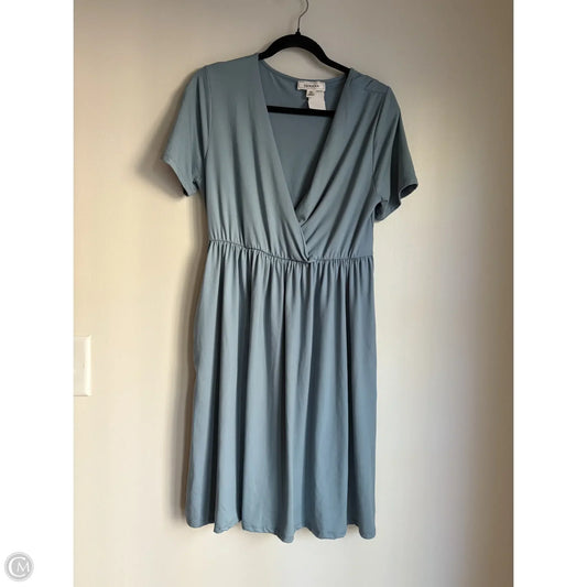 Dress Work By Zenana Outfitters In Blue, Size: Xl