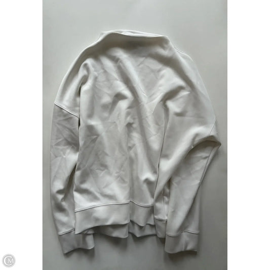 Sweatshirt Crewneck By Cynthia Rowley In White, Size: L