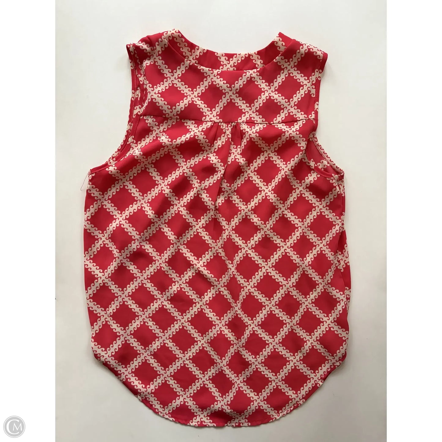 Blouse Sleeveless By 41 Hawthorn In Red, Size: M