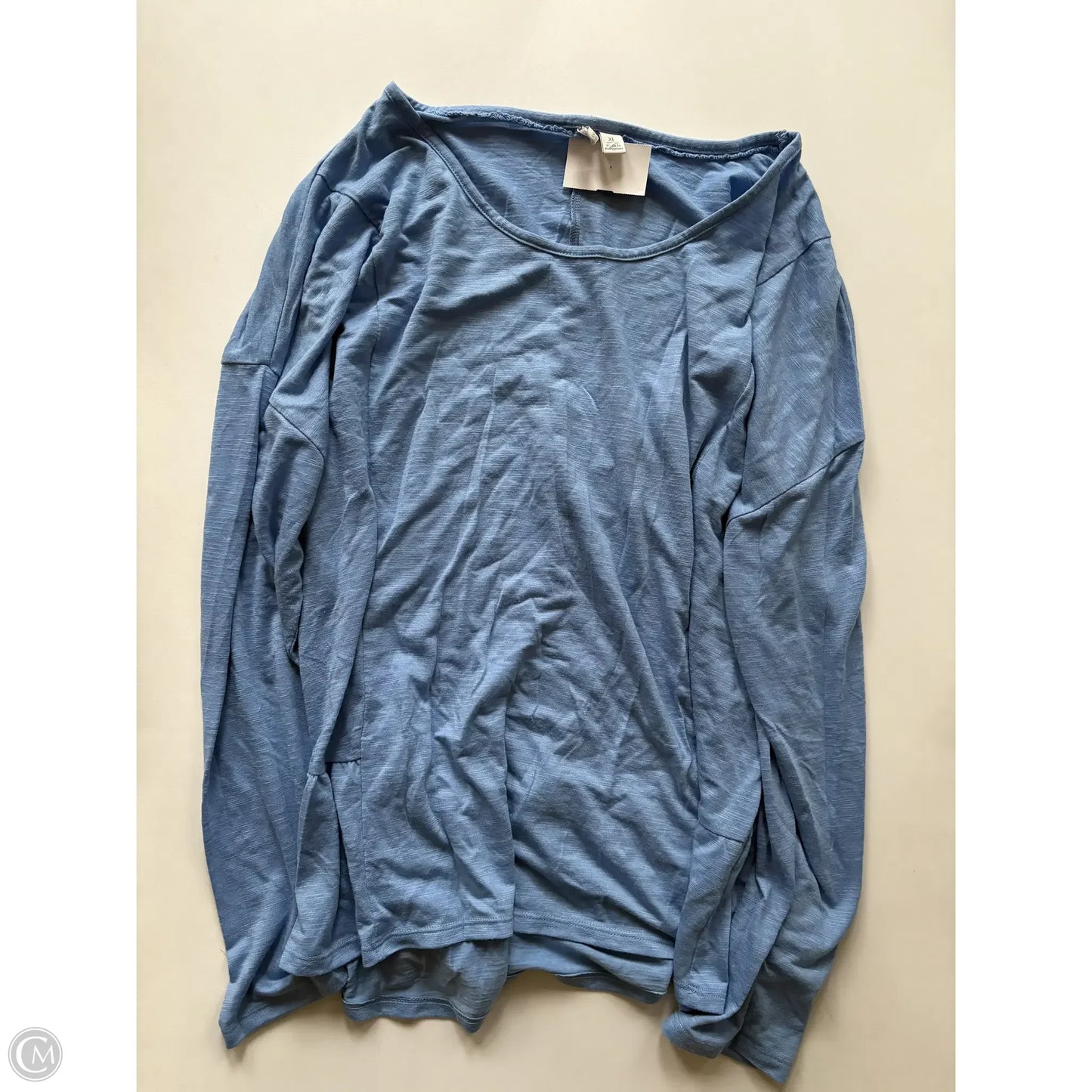 Top Long Sleeve By Cato In Blue, Size: Xl