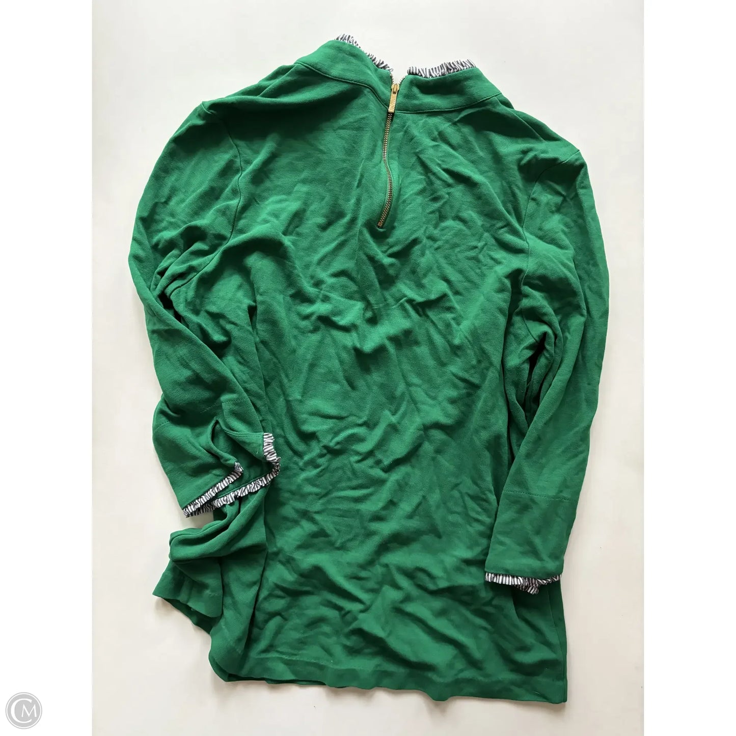 Top Long Sleeve By Crown And Ivy In Green, Size: 2x