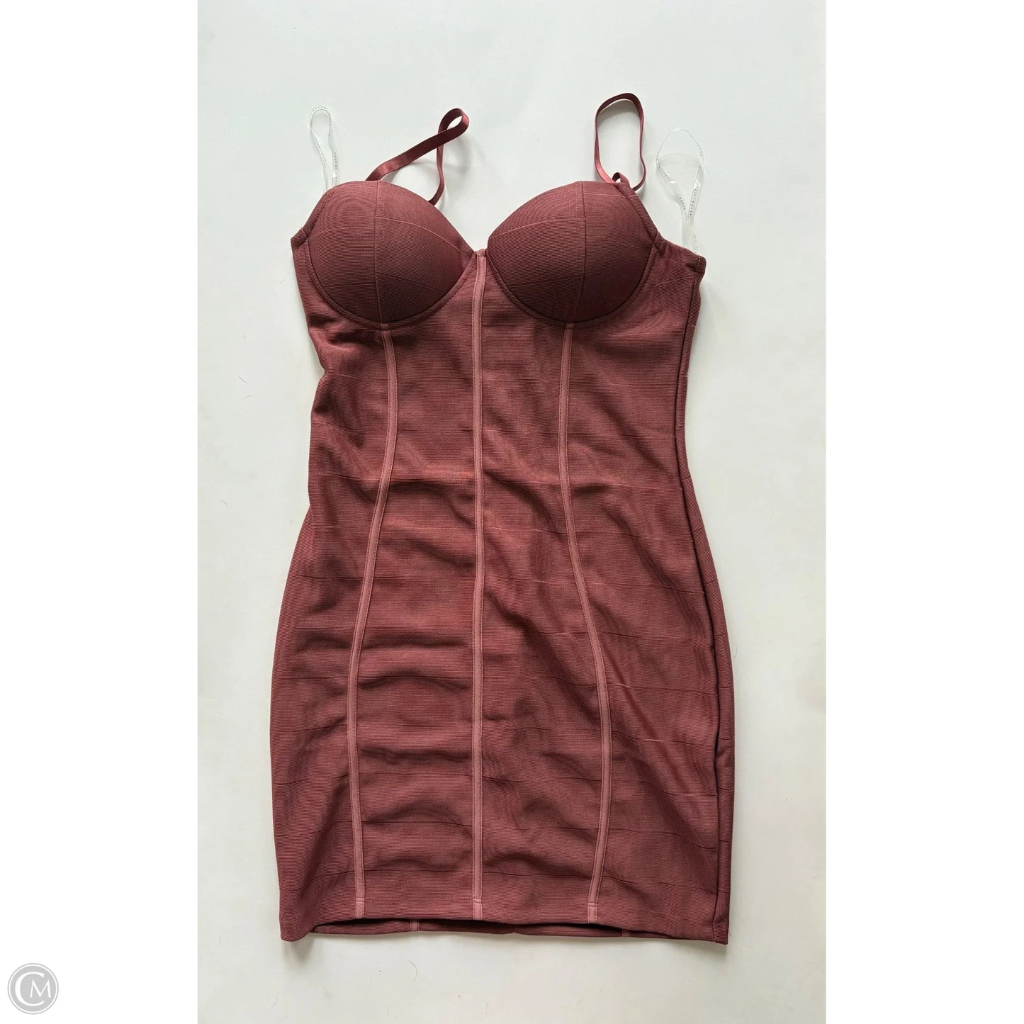 Dress Party Midi By Haute Monde In Pink, Size: L