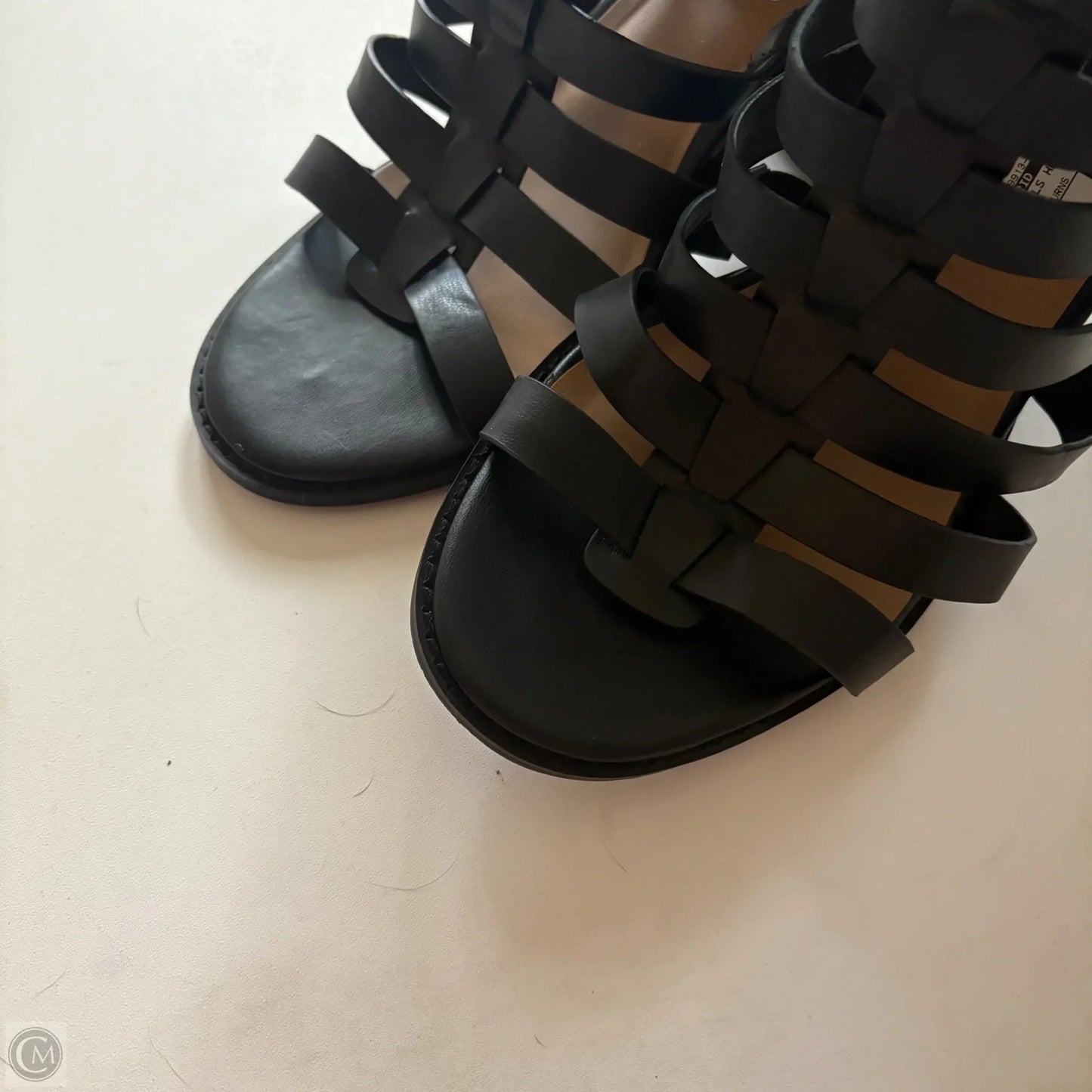 Sandals Heels Block By Torrid In Black, Size: 12