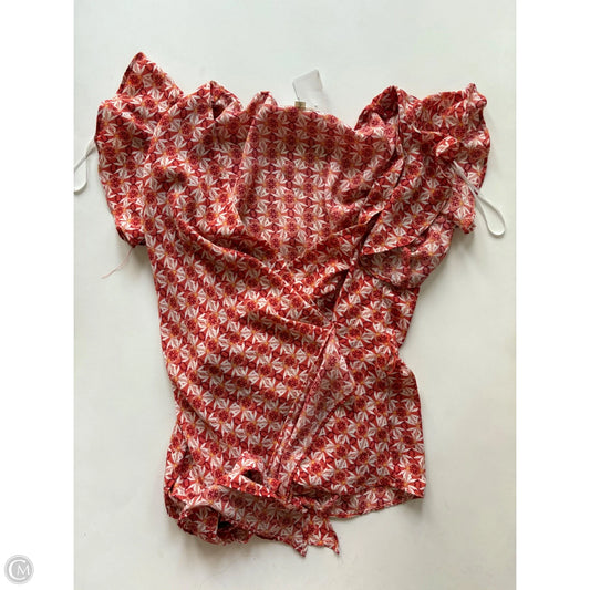 Blouse Short Sleeve By Max Studio In Orange, Size: S