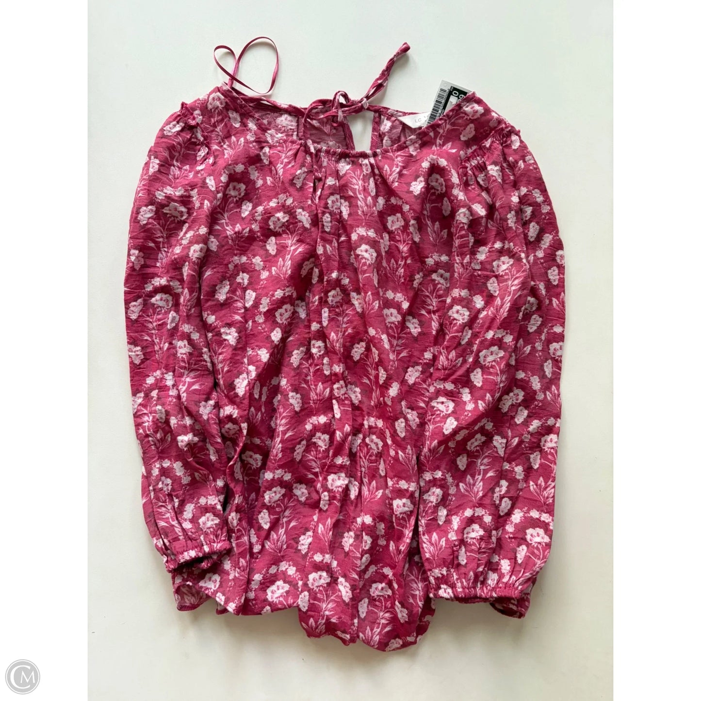 Top Long Sleeve By Lc Lauren Conrad In Pink, Size: S