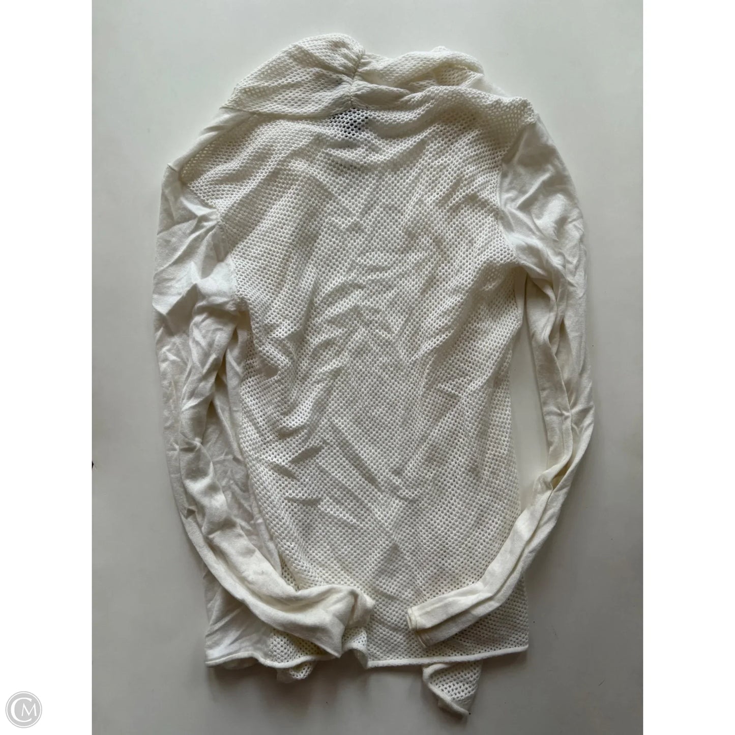 Sweater Cardigan By Express In Cream, Size: S