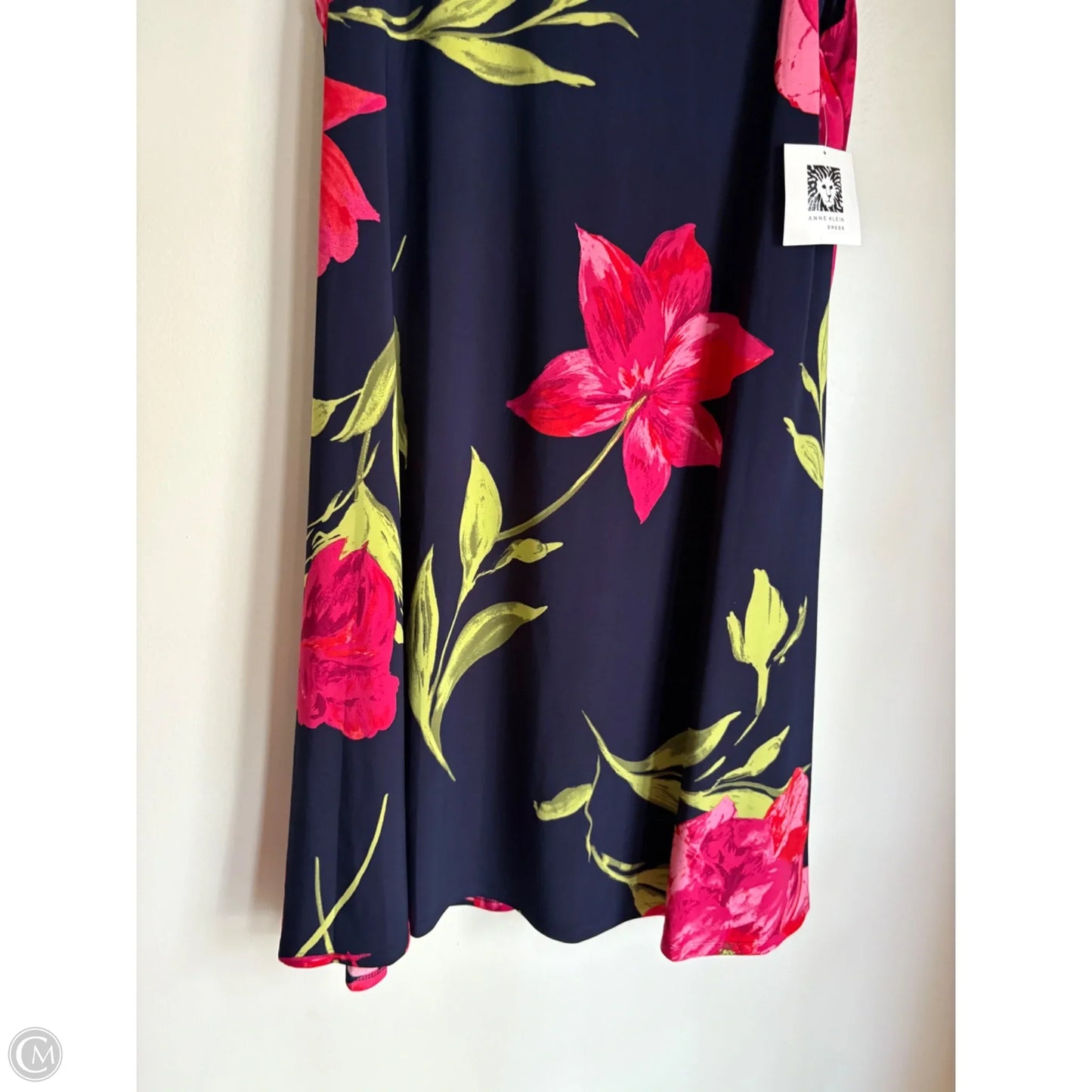 Dress Party Midi By Anne Klein In Floral Print, Size: M