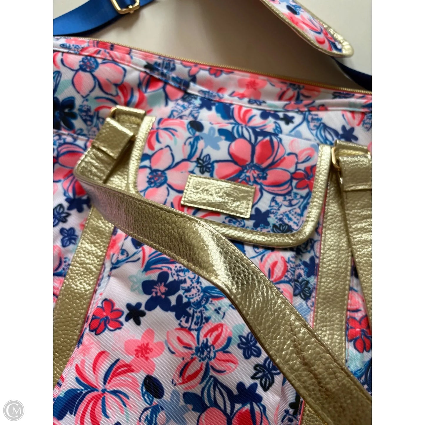 Handbag Designer By Lilly Pulitzer, Size: Large