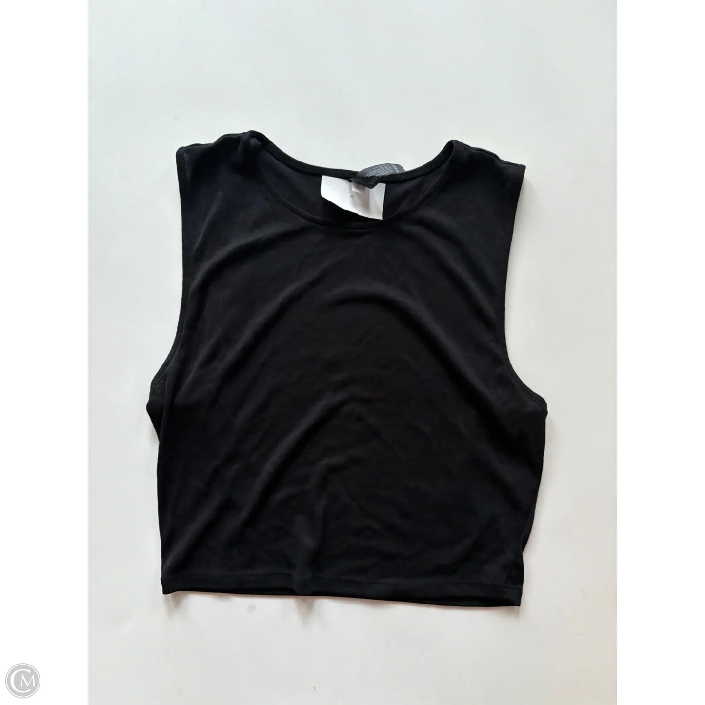 Athletic Tank Top By Yogalicious In Black, Size: L