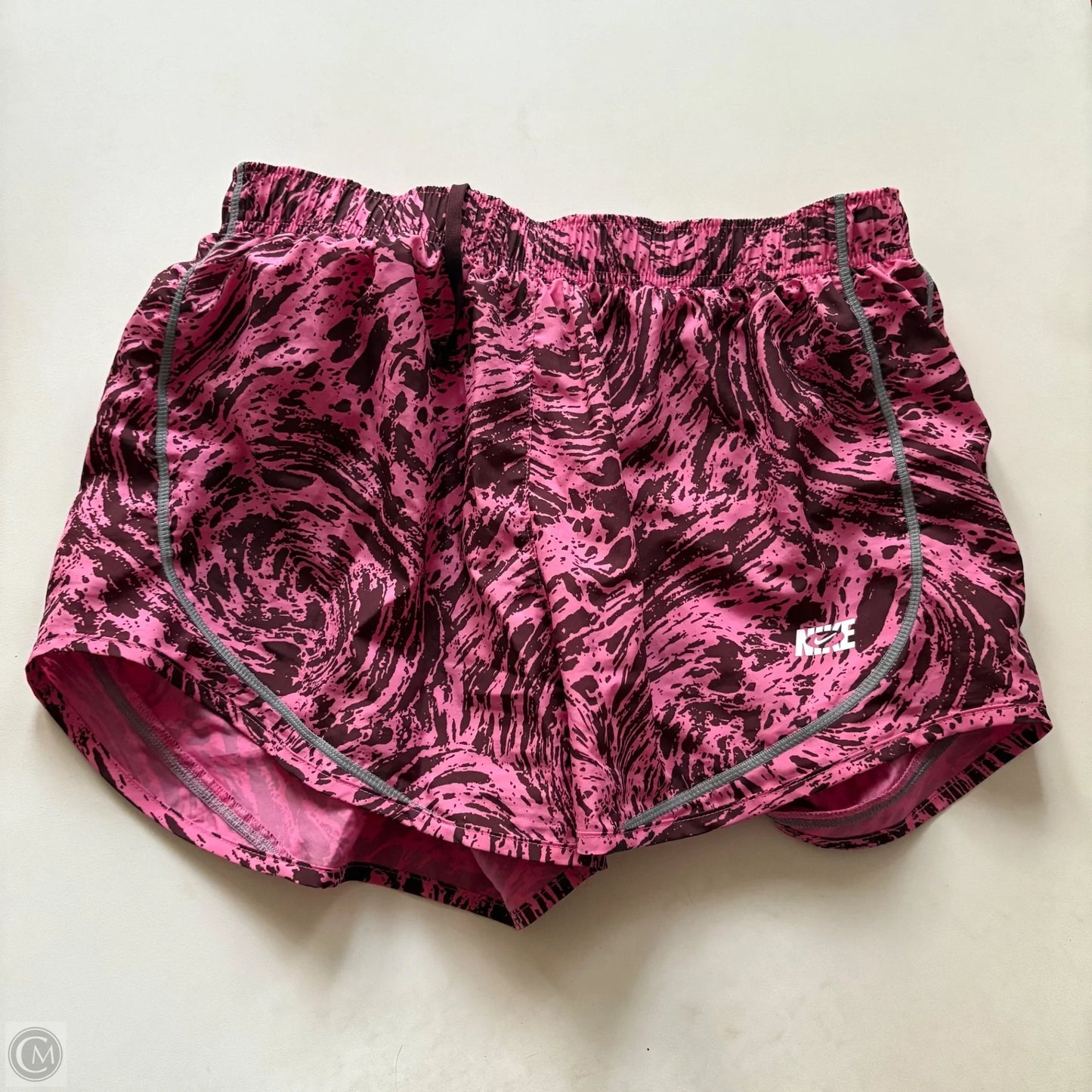 Athletic Shorts By Nike Apparel In Pink, Size: L